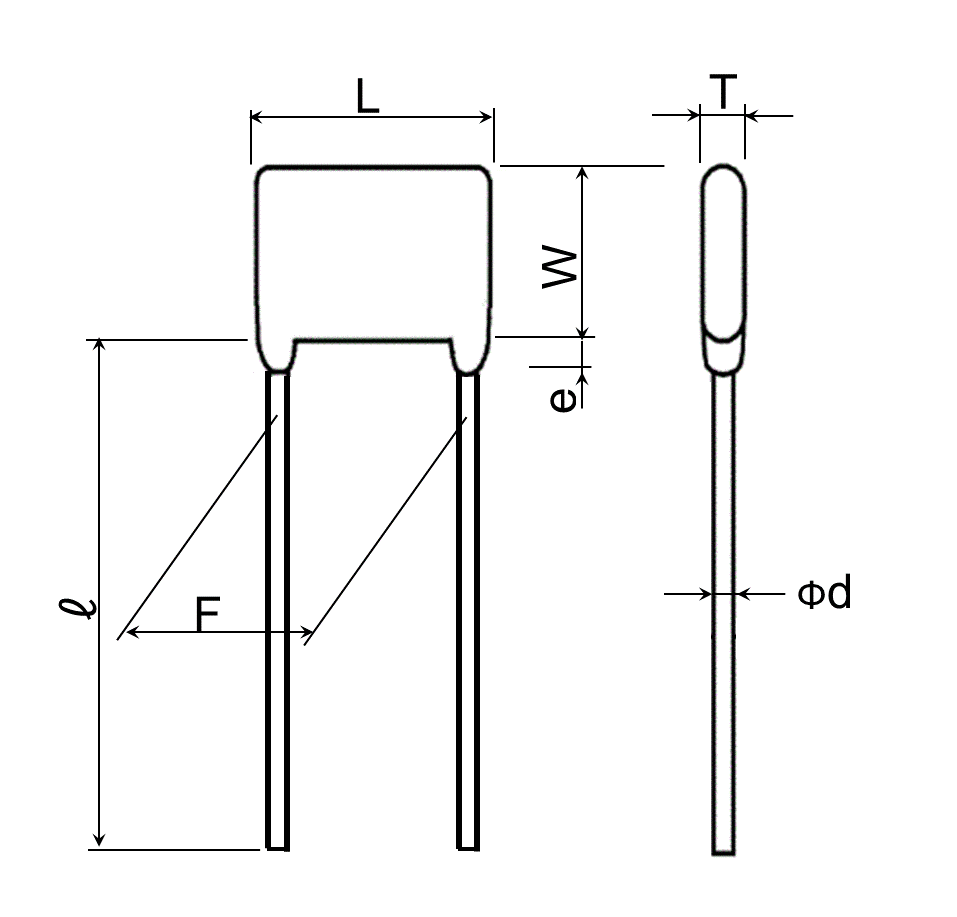 RDER73A104K5B1H03B|セラミックコンデンサ(リード)|セラミック