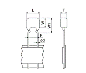 RDER71H103K0M1H03A|セラミックコンデンサ(リード)|セラミック