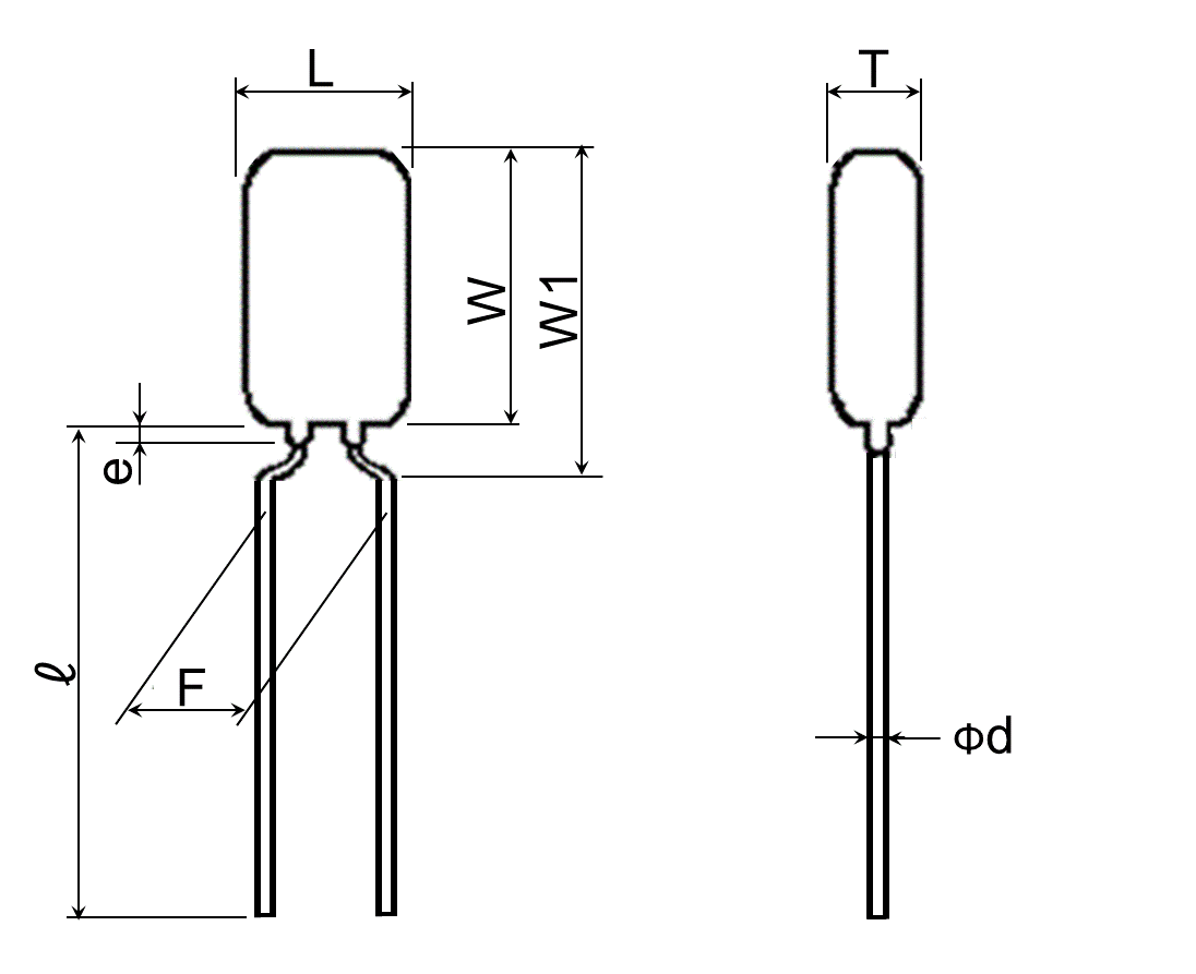 RCER71H106MWK1H03B|セラミックコンデンサ(リード)|セラミック