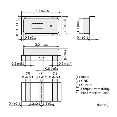 CSTCE16M0V13C99-R0|セラミック発振子/水晶振動子|タイミングデバイス