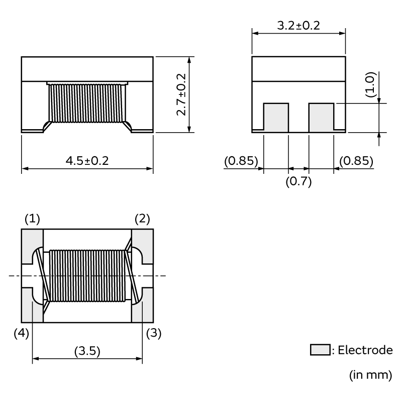 DLW43MH201XK2#|コモンモードチョークコイル/コモンモードノイズ