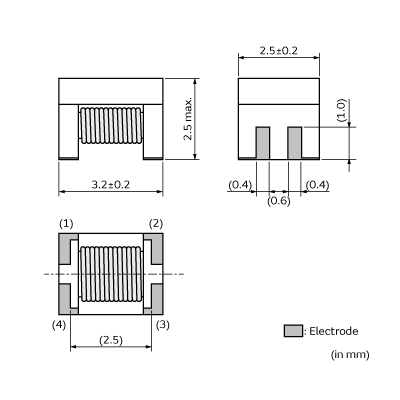DLW32MH201XK2#|コモンモードチョークコイル/コモンモードノイズ