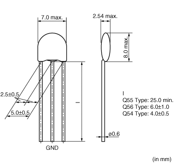 DSN6NB31H101Q55#|リードタイプ三端子コンデンサ|ノイズ対策部品/EMI
