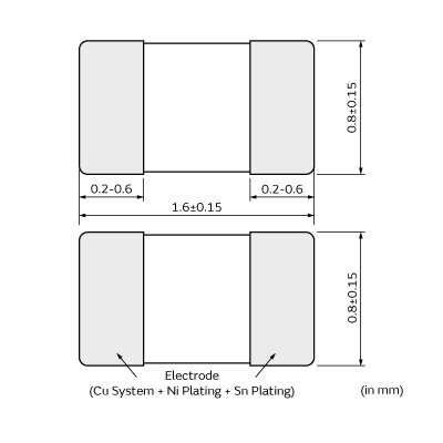 NCU18XH103E60RB|NTCサーミスタ_温度検知用|NTCサーミスタ|サーミスタ