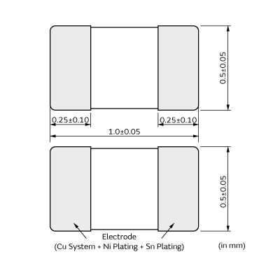 NCU15XH103F6SRC|NTC for Temperature Sensor|NTC Thermistors